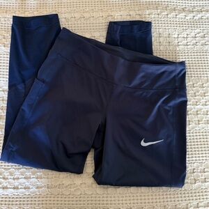 Nike Women's Navy Blue Leggings